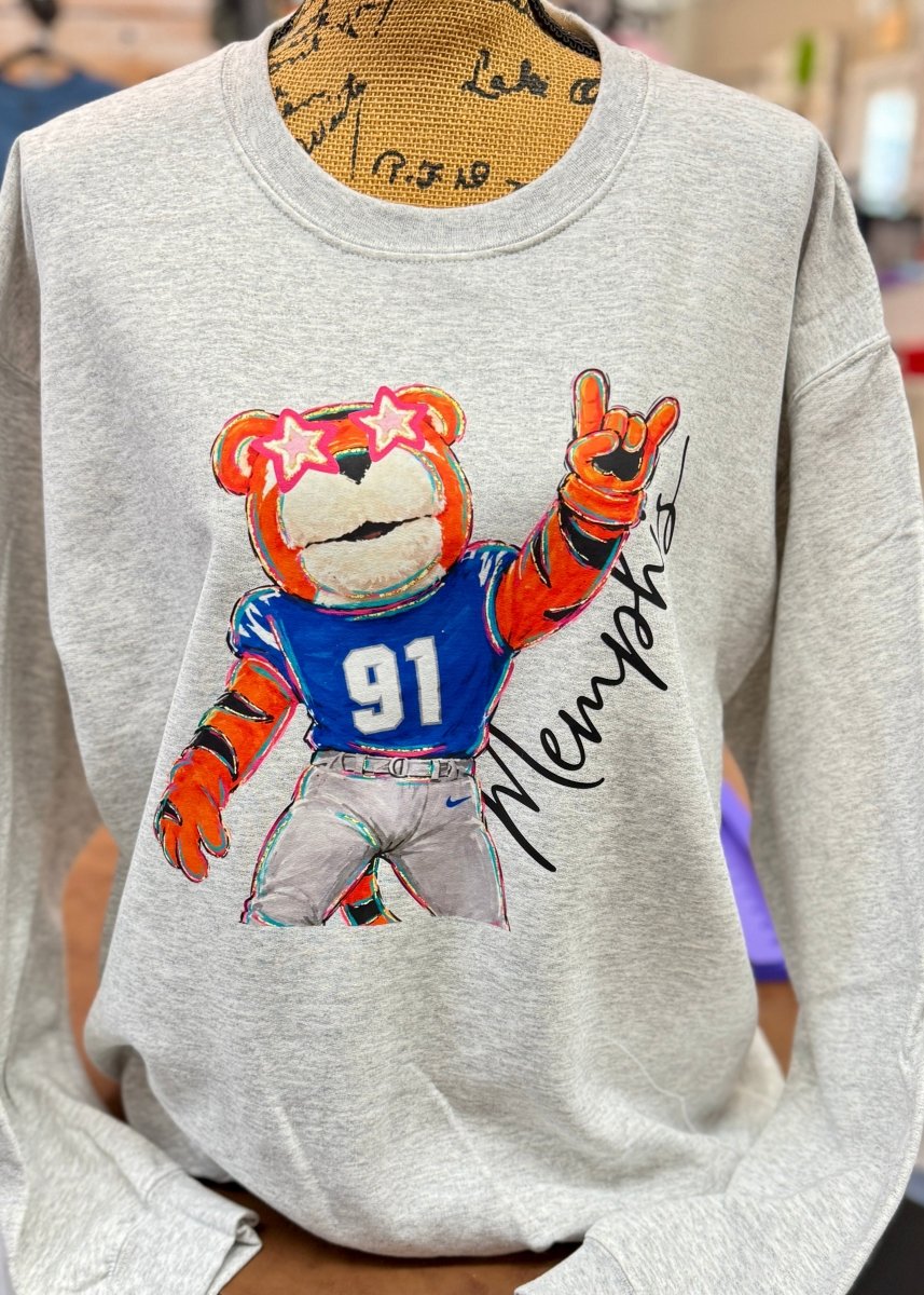 Starry Eyes Memphis Sweatshirt - Graphic Sweatshirt -Jimberly's Boutique-Olive Branch-Mississippi