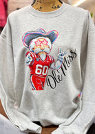 Starry Eyes Ole Miss Sweatshirt - Graphic Sweatshirt -Jimberly's Boutique-Olive Branch-Mississippi