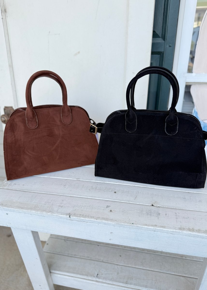 Suede Nubuck Tote Bag - Purse - Jimberly's Boutique - Olive Branch - Mississippi
