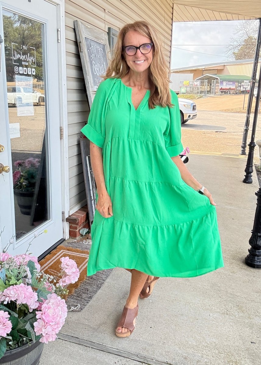 Sweet Dreams Maxi Dress - Green | Umgee - Maxi Dress - Jimberly's Boutique - Olive Branch - Mississippi