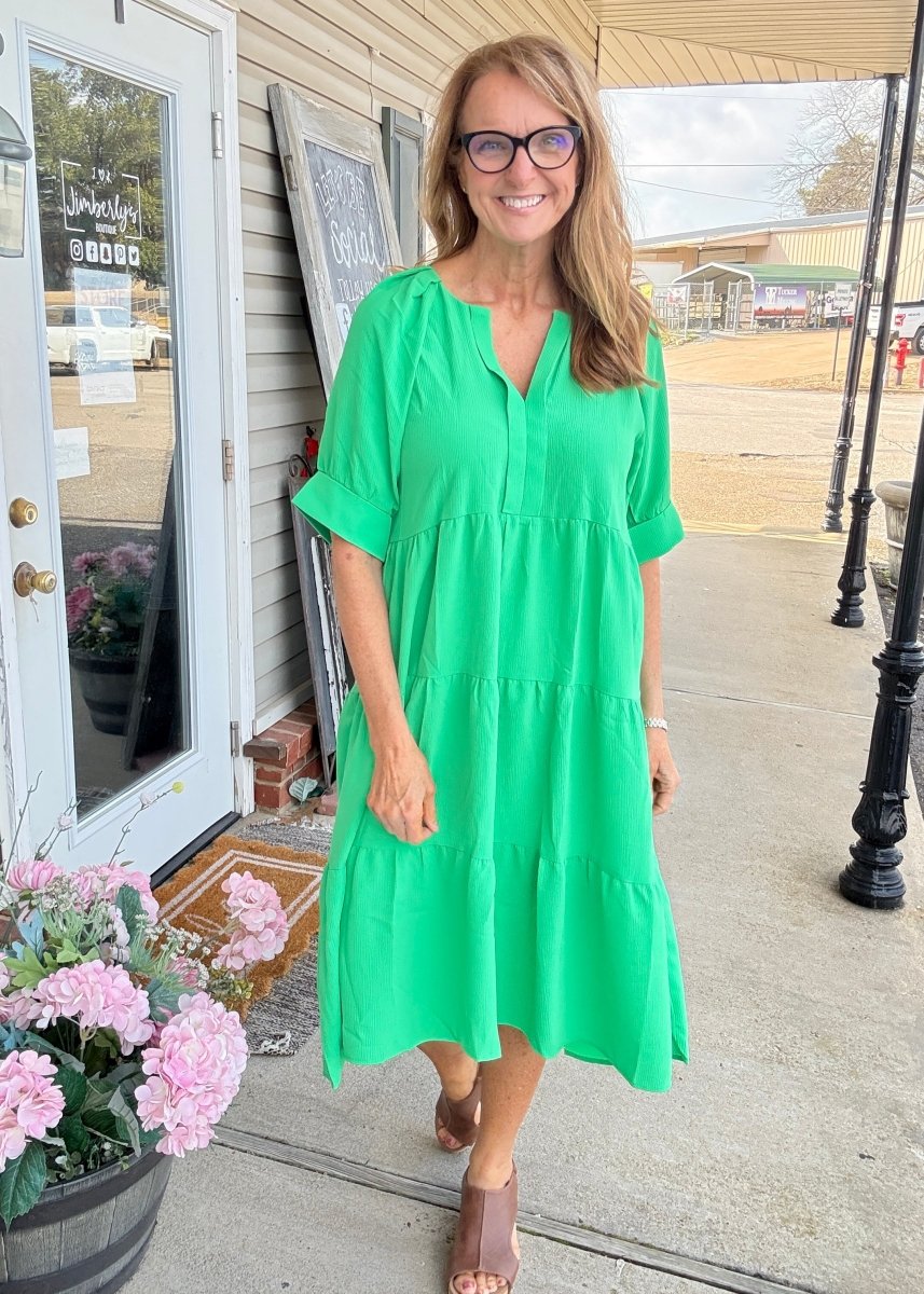 Sweet Dreams Maxi Dress - Green | Umgee - Maxi Dress - Jimberly's Boutique - Olive Branch - Mississippi