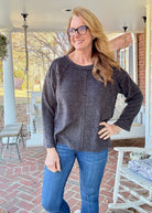 Sweet Dreams Sweater - Black - Casual Sweater - Jimberly's Boutique - Olive Branch - Mississippi