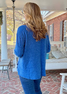 Sweet Dreams Sweater - Lt Navy - Casual Sweater - Jimberly's Boutique - Olive Branch - Mississippi