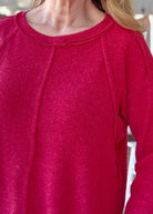 Sweet Dreams Sweater - Red - Casual Sweater - Jimberly's Boutique - Olive Branch - Mississippi