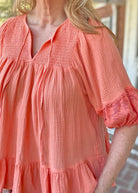 Sweet Magnolia Top - Cantaloupe - Umgee Top - Jimberly's Boutique - Olive Branch - Mississippi