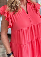 Sweet Summer Dress - Coral Pink - Umgee Dress -Jimberly's Boutique-Olive Branch-Mississippi