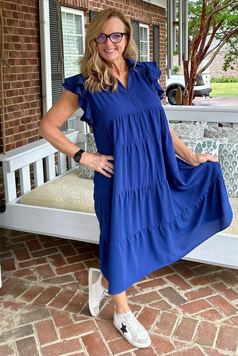 Sweet Summer Dress - Sapphire | Umgee - Maxi Dress -Jimberly's Boutique-Olive Branch-Mississippi