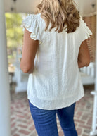 Sweetheart Top - White | Jodifl - Jodifl Top - Jimberly's Boutique - Olive Branch - Mississippi