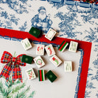 Tartan Toile Noel Mahjong Mat | Anders Ruff (preorder) - Mahjong Mat -Jimberly's Boutique-Olive Branch-Mississippi