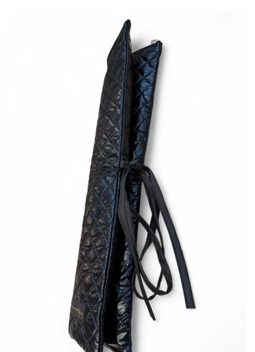 The Quilted Rack Bag - Electric Black | Bespoke - Mahjong rack bag -Jimberly's Boutique-Olive Branch-Mississippi