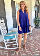 Tiered Dress - Navy | Dear Scarlett - Casual Dress - Jimberly's Boutique - Olive Branch - Mississippi