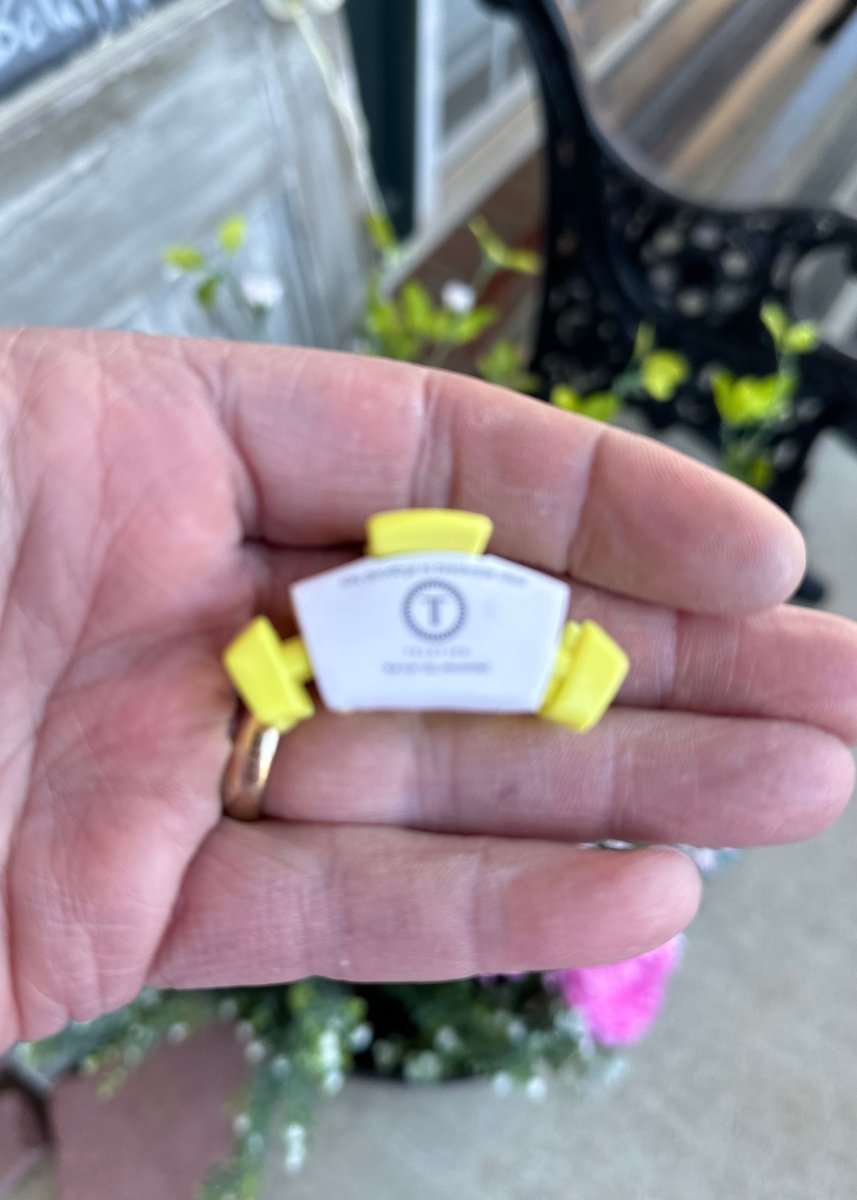 Tiny Hair Clip | Classic | Buttercup | Teleties - Teletie Classic Hair Clip -Jimberly's Boutique-Olive Branch-Mississippi