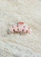 Tiny Hair Clip | Classic | Teleties | Pearly Pink - Teletie Classic Hair Clip - Jimberly's Boutique - Olive Branch - Mississippi