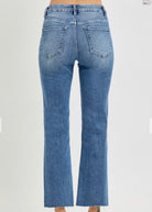 Tippah Tummy Control Crop Straight Jeans | Risen - risen jeans -Jimberly's Boutique-Olive Branch-Mississippi