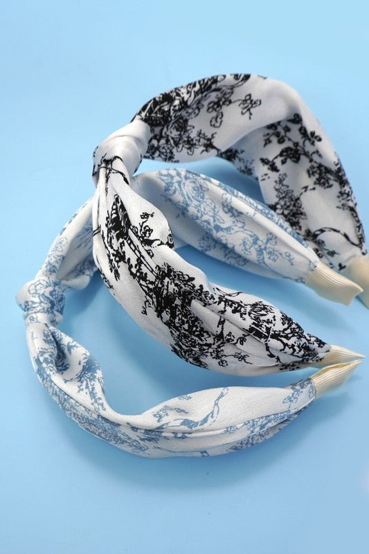 Toile Head Band - headband - Jimberly's Boutique - Olive Branch - Mississippi