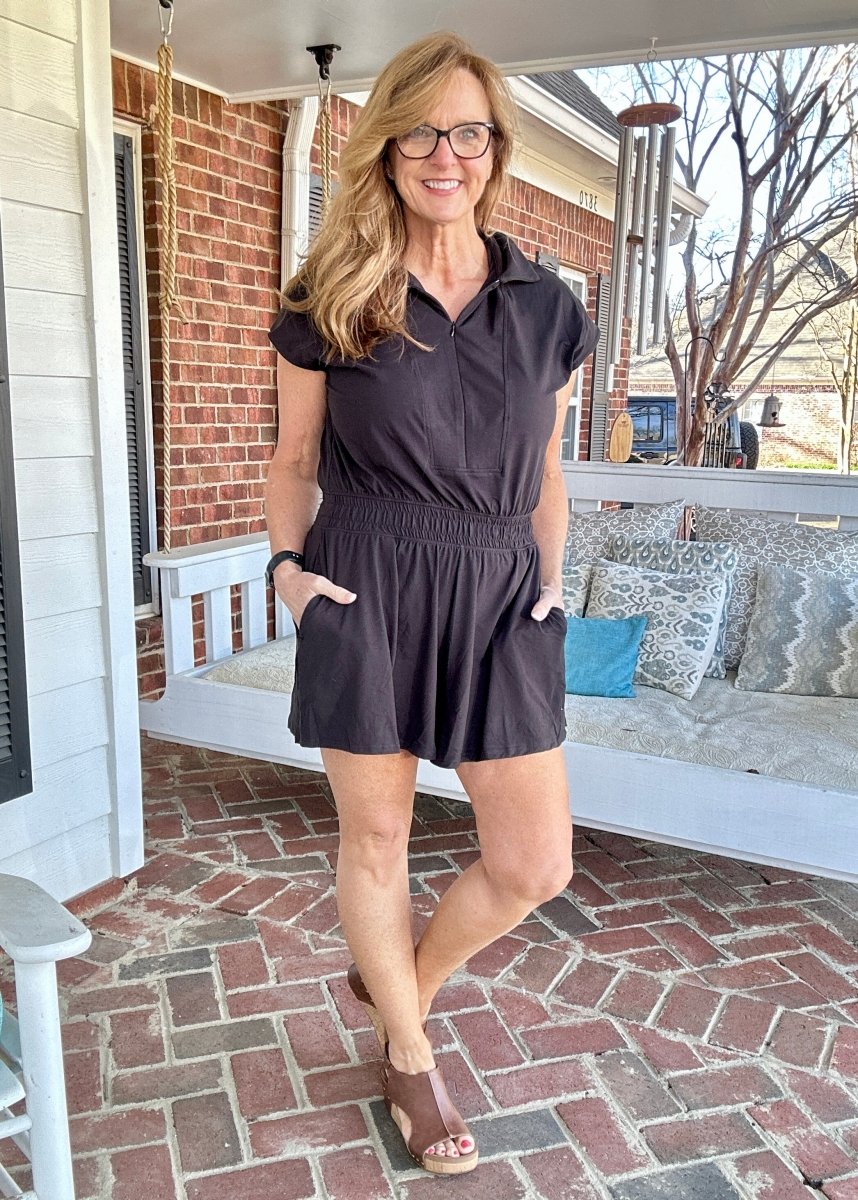 Top Pick Romper - Black - romper - Jimberly's Boutique - Olive Branch - Mississippi