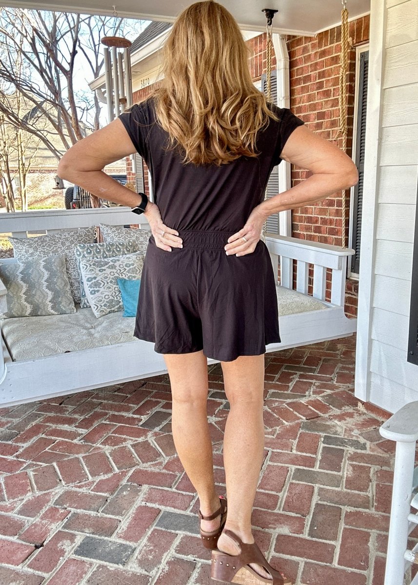 Top Pick Romper - Black - romper - Jimberly's Boutique - Olive Branch - Mississippi