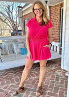 Top Pick Romper - Flamingo Pink - romper - Jimberly's Boutique - Olive Branch - Mississippi