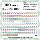 Traditional Geode Green Mahjong Tiles | Brewtifully - Mahjong Tiles -Jimberly's Boutique-Olive Branch-Mississippi