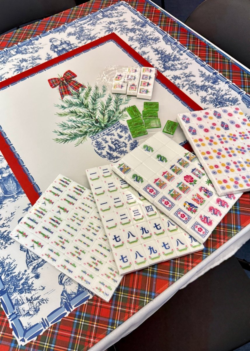 Traditional Geode Green Mahjong Tiles | Brewtifully - Mahjong Tiles -Jimberly's Boutique-Olive Branch-Mississippi