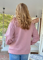 Triple Bow Applique' Hoodie - Mauve | Dear Scarlett - hoodie - Jimberly's Boutique - Olive Branch - Mississippi