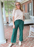 Utility Pocket Denim Pants - Hunter - Jimberly's Boutique-Olive Branch-Mississippi