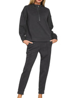 Venus Scuba Jogger Set - Black - jogger set - Jimberly's Boutique - Olive Branch - Mississippi