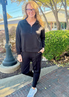 Venus Scuba Jogger Set - Black - jogger set - Jimberly's Boutique - Olive Branch - Mississippi