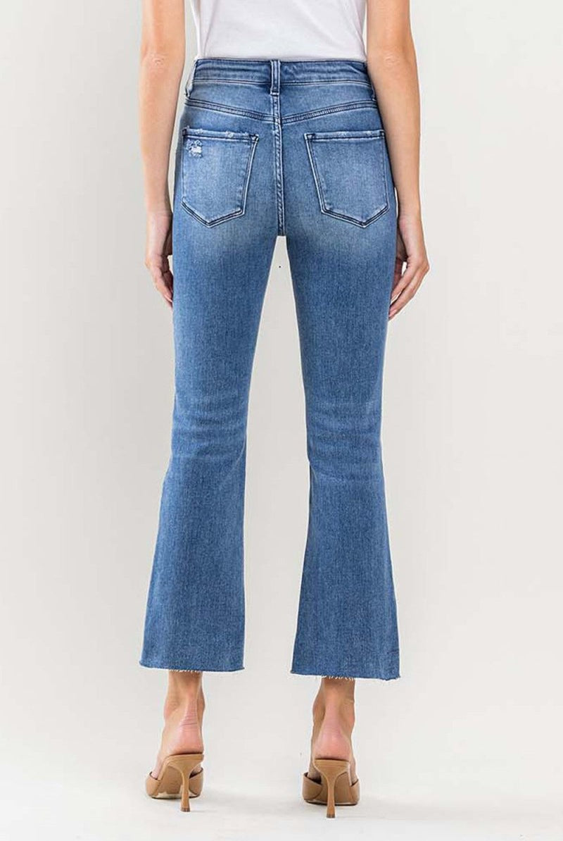 Vervet Jeans | Selena | Lightning | High Rise Kick Flare - jeans -Jimberly's Boutique-Olive Branch-Mississippi