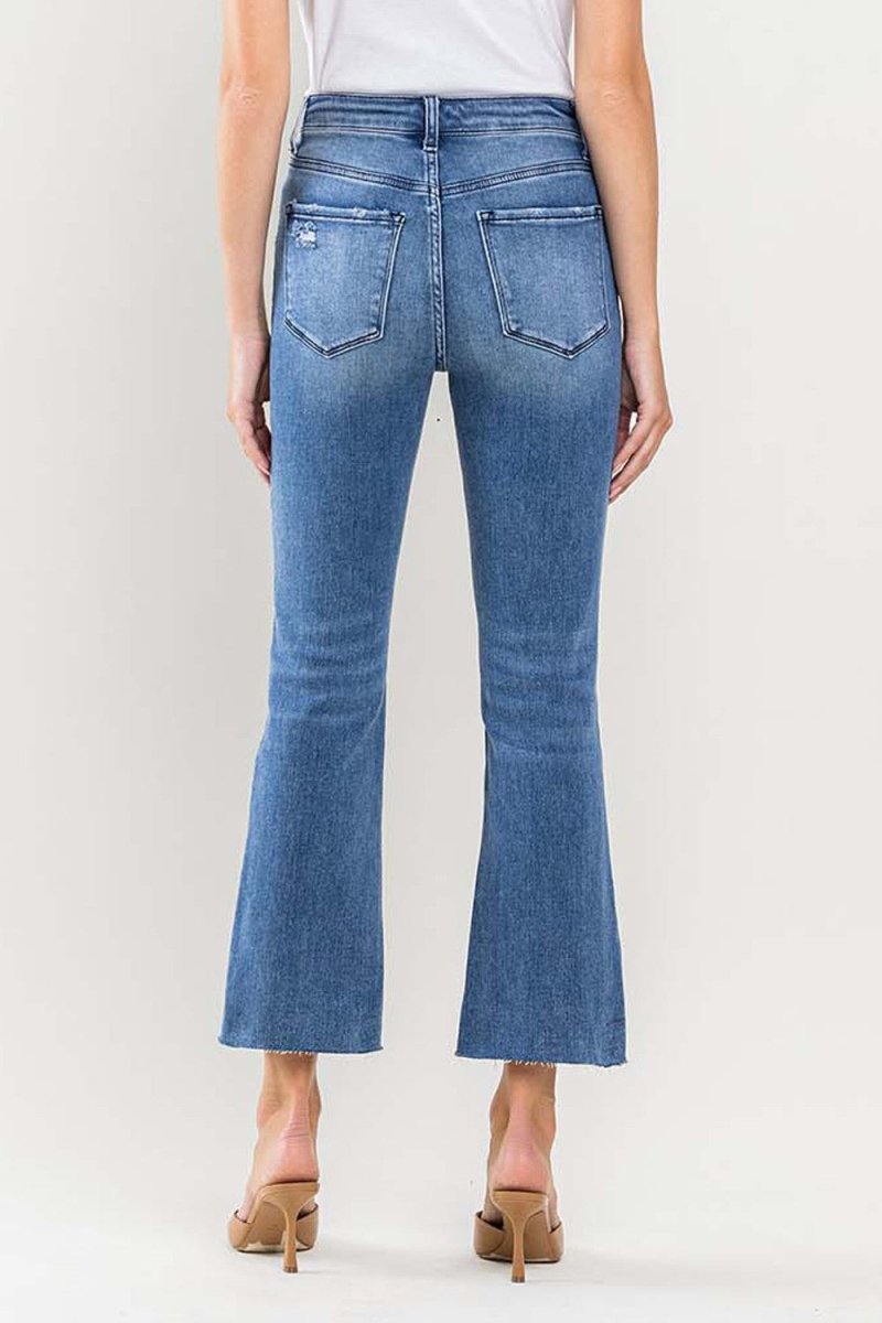 Vervet Jeans | Selena | Lightning | High Rise Kick Flare - jeans -Jimberly's Boutique-Olive Branch-Mississippi