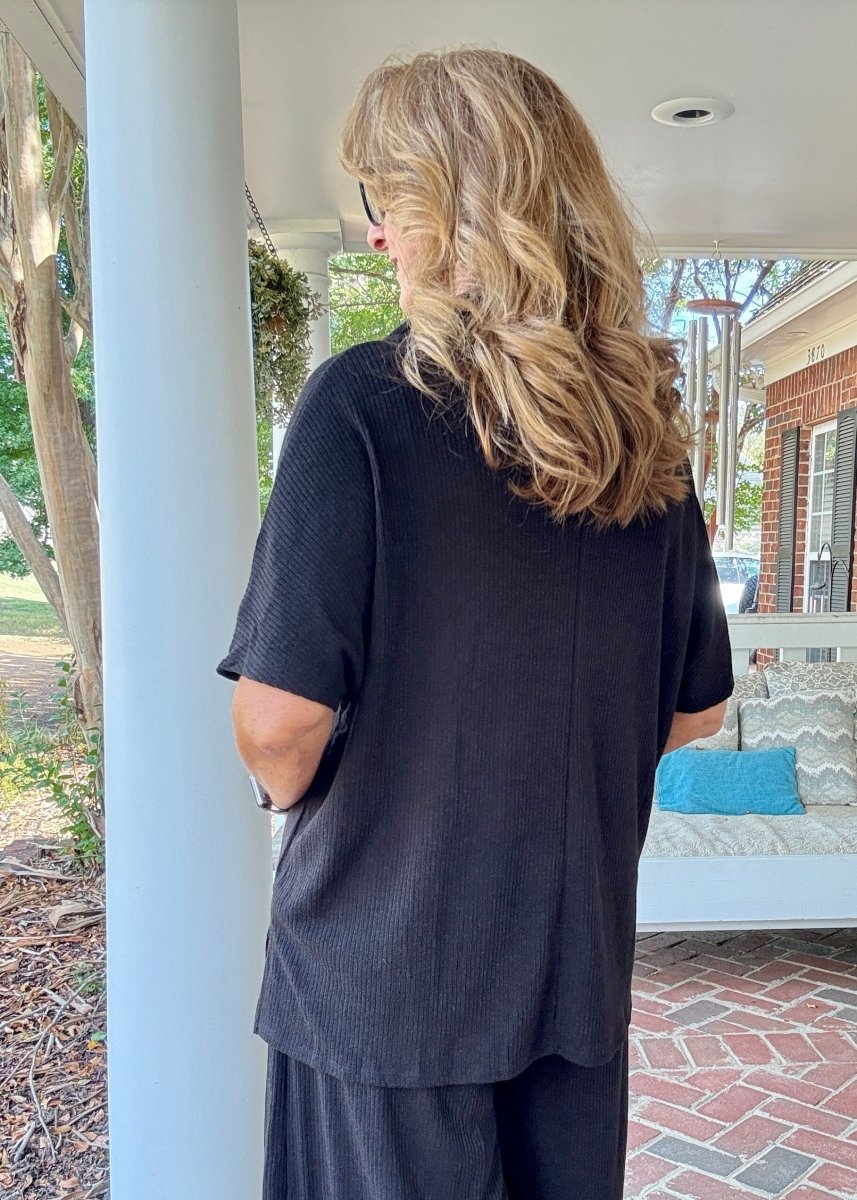 Villa Pants Set - Black | Dear Scarlett - pants set - Jimberly's Boutique - Olive Branch - Mississippi