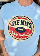 Vintage Ole Miss | Graphic Tee | Blue - Graphic Tee -Jimberly's Boutique-Olive Branch-Mississippi