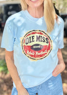 Vintage Ole Miss | Graphic Tee | Blue - Graphic Tee -Jimberly's Boutique-Olive Branch-Mississippi