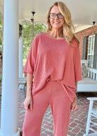 Wanderer Pants Set - Terracotta | Dear Scarlett - pants set - Jimberly's Boutique - Olive Branch - Mississippi