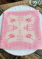 Watercolor Pagoda Mahjong Mat - Pink - Mahjong Mat - Jimberly's Boutique - Olive Branch - Mississippi