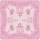 Watercolor Pagoda Mahjong Mat - Pink - Mahjong Mat - Jimberly's Boutique - Olive Branch - Mississippi