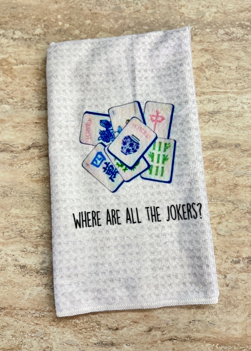Where Are All The Jokers Tea Towel - tea towel - Jimberly's Boutique - Olive Branch - Mississippi