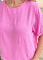 Woven Airflow Shorts Set - Candy Pink - short set - Jimberly's Boutique - Olive Branch - Mississippi