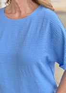 Woven Airflow Shorts Set - Cornflower Blue - short set - Jimberly's Boutique - Olive Branch - Mississippi