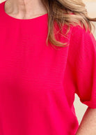 Woven Airflow Shorts Set - Ruby - short set - Jimberly's Boutique - Olive Branch - Mississippi