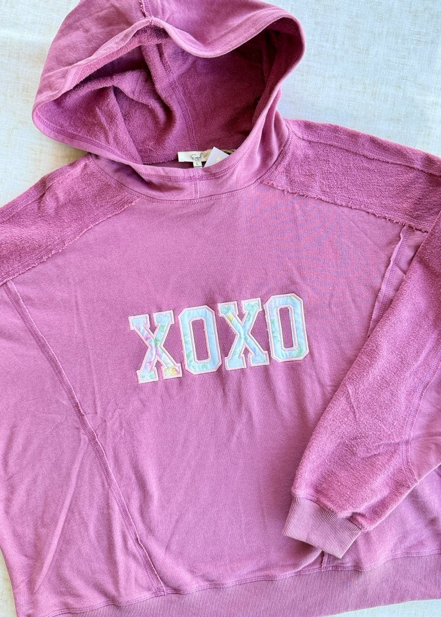 XOXO Pullover - Rose | Easel - Casual Top - Jimberly's Boutique - Olive Branch - Mississippi