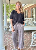 Zenana Key Hole Neckline Lightweight Sweater - Black - Shirts & Tops - Jimberly's Boutique - Olive Branch - Mississippi