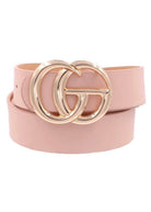 1.25" CG 40' Faux Leather Buckle Belt - belt -Jimberly's Boutique-Olive Branch-Mississippi