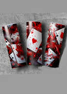 20 OZ Skinny Tumbler - Poker Aces - -Jimberly's Boutique-Olive Branch-Mississippi