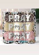 20 OZ Skinny Tumbler - Pray On It -Pray Over It-Pray Through It - 20 oz Sublimated Tumbler -Jimberly's Boutique-Olive Branch-Mississippi