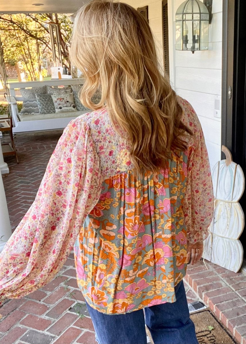 All Eyes On Me Top - Dusty Sage - -Jimberly's Boutique-Olive Branch-Mississippi