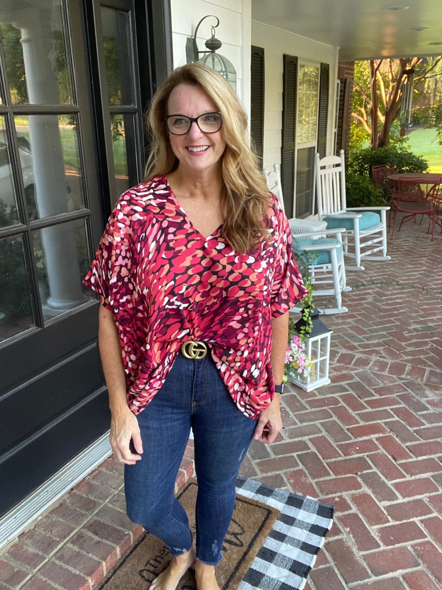 Amelia Top - Wine - Casual Top -Jimberly's Boutique-Olive Branch-Mississippi