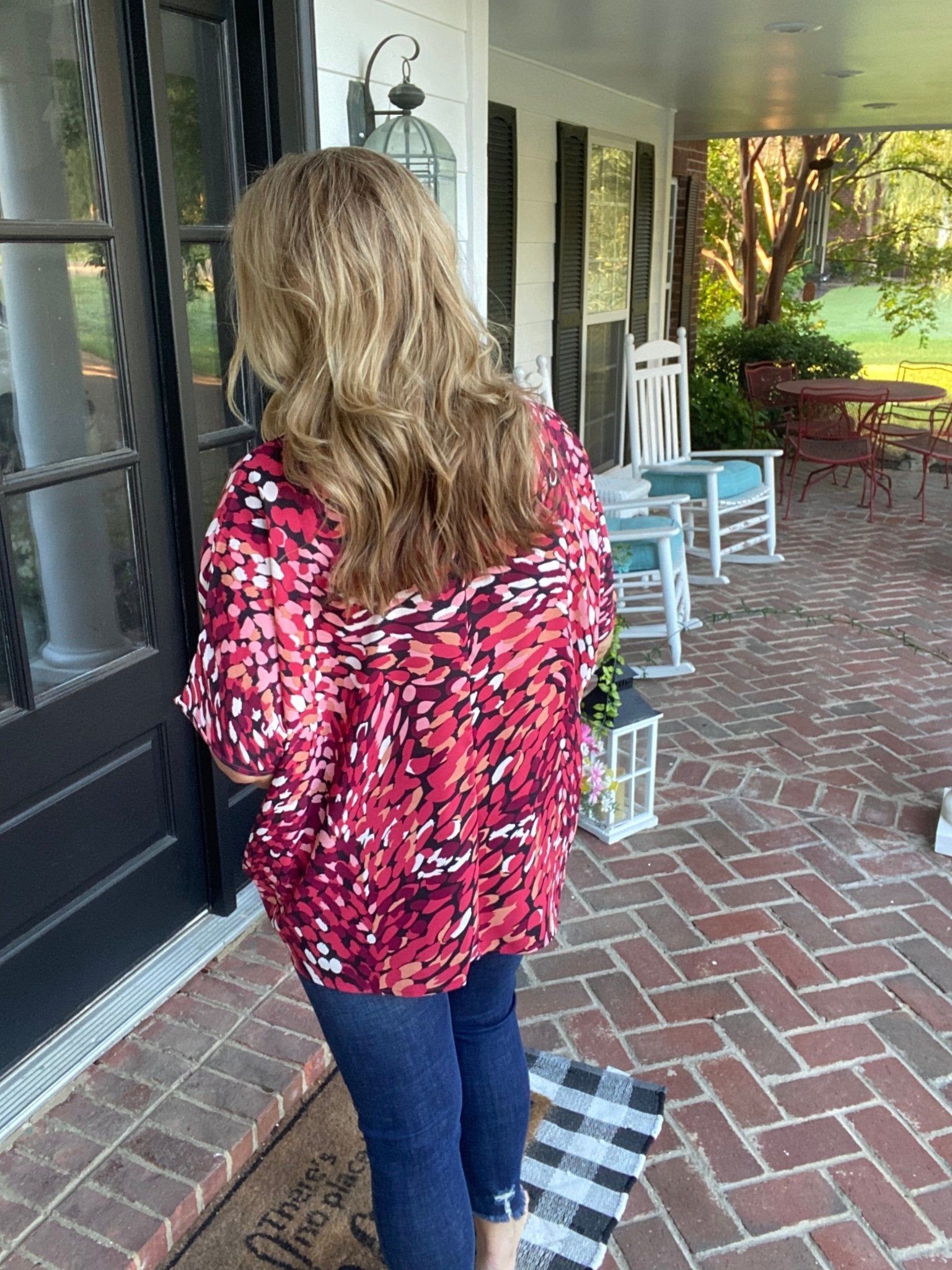 Amelia Top - Wine - Casual Top -Jimberly's Boutique-Olive Branch-Mississippi