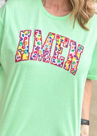 Amen | Faux Applique | Graphic Tee - Gildan Soft Style Graphic Tee -Jimberly's Boutique-Olive Branch-Mississippi
