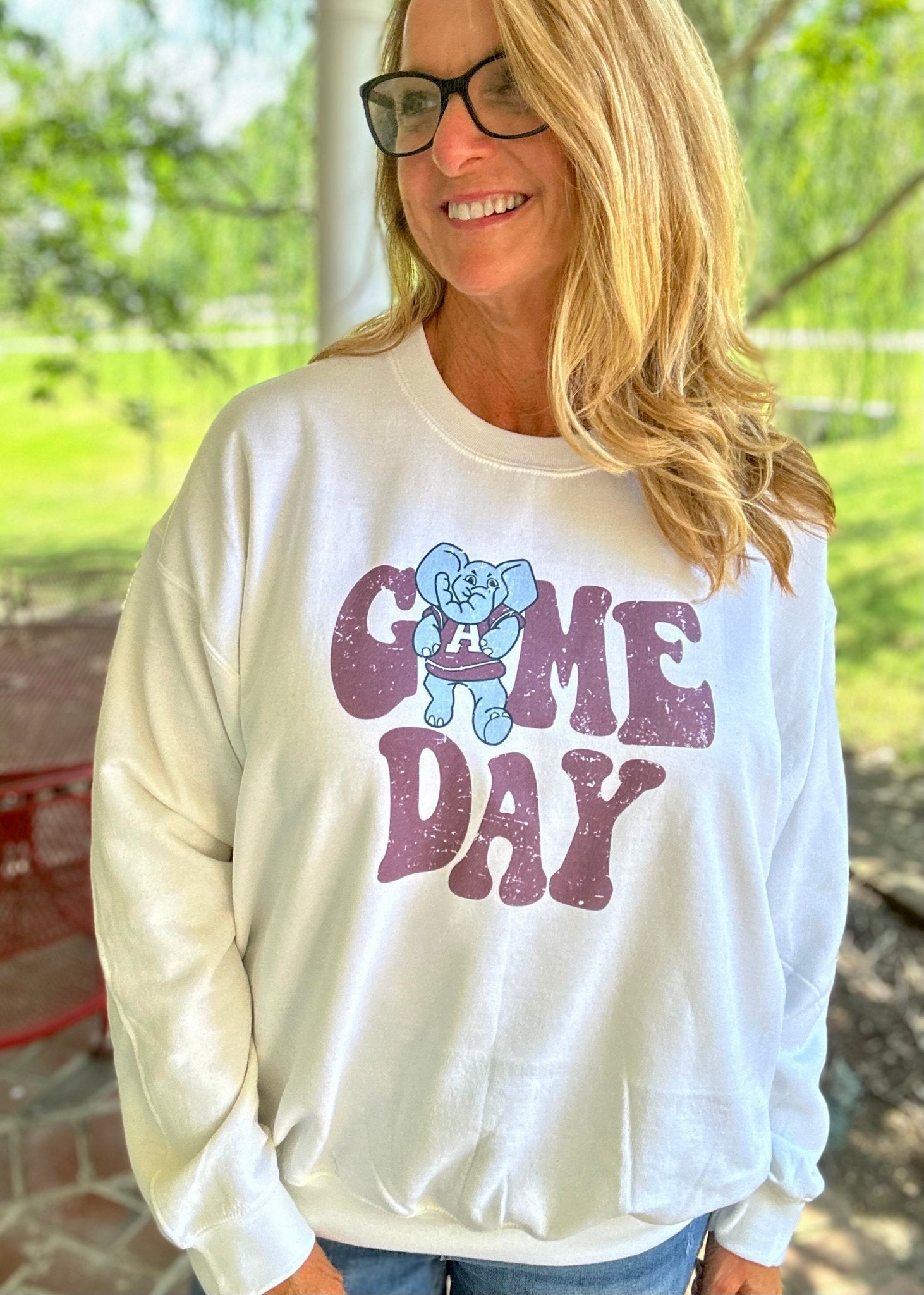 Bama Game Day Graphic Tee or Sweatshirt - Graphic Tee - Jimberly's Boutique